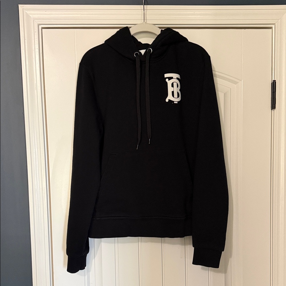 EUC Women’s Burberry London Black Hoodie with Logo